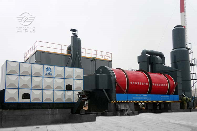 河道污泥干燥設備現場 河道污泥干燥設備現場